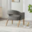 Fauteuil club d'appoint moderne et rembourré-969063307-969063309