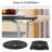 Kieana Four Leg Dining Set-413843700-413843702