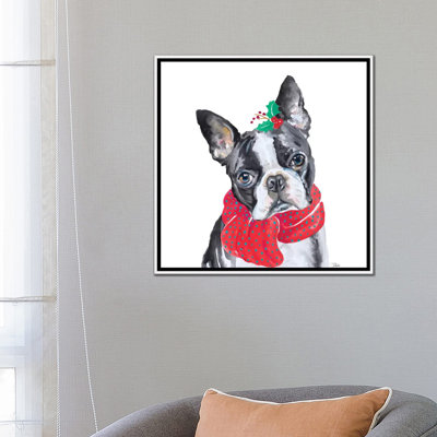 "Holiday Dog II" par Patricia Pinto, reproduction d’art