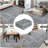 Oriental Machine Washable Rug Vintage Non-Slip Area Rug Low-Pile Rug with Rubber Backing for Living Room Bedroom Dining Room Office Nursery Playroom-560439455