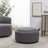 Savinien Upholstered Round Storage Ottoman-924381052