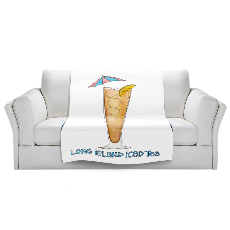  Couverture à thé cocktail Cocktail Long Island, 68 po x 80 po