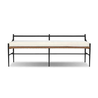 Mae 65'' Steel Outdoor Bench