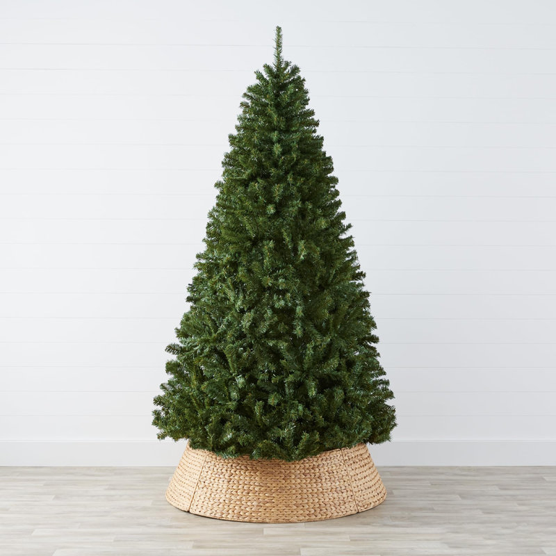 Arbre de Noël artificiel épinette de qualité supérieure, 9'