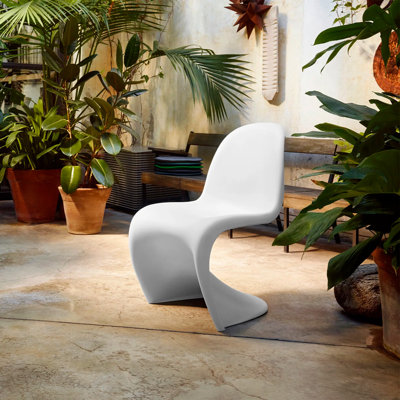 Chaise d'appoint en S finition mate