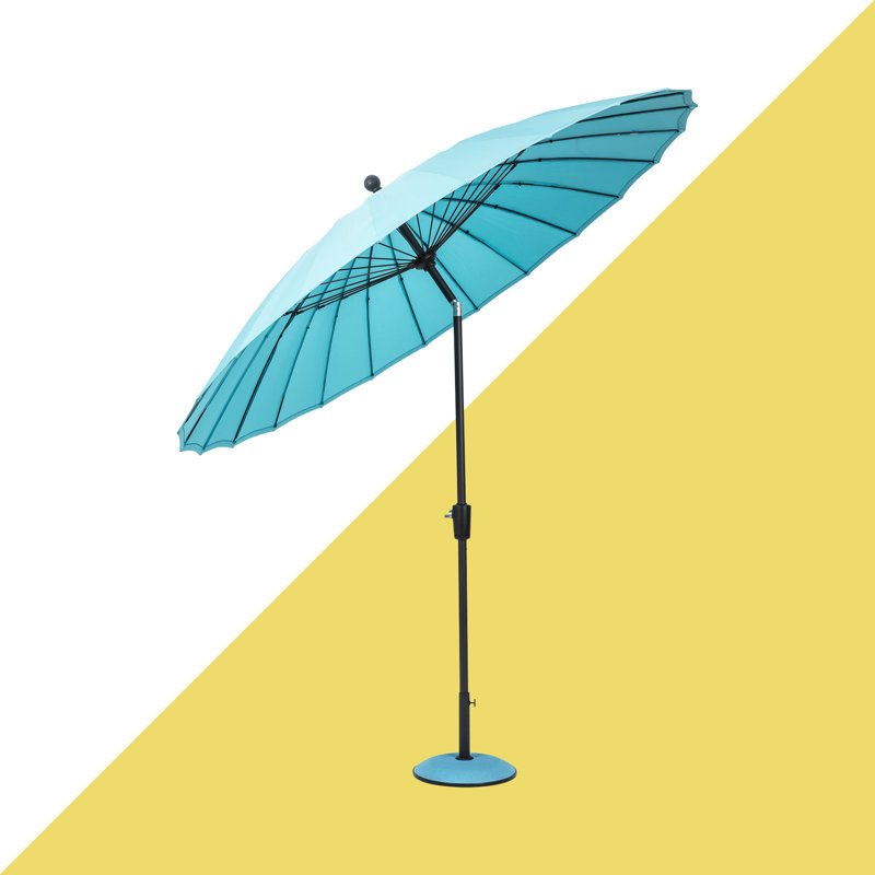 Nyle 270cm Market Parasol, Aqua