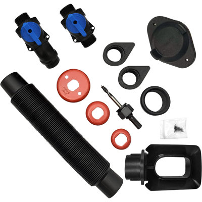 EarthMindedConsumerProducts Plastic Drainable Diverter and Hose