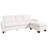 112" Wide L-Shaped Chenille Sofa Modular Sofa Sectional Storage Sofa-544812153