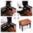 Elmedin Faux Leather Flip Top Storage Bench Adjustable Height Piano Bench PU Padded Keyboard Seat Music-1879943750-1989233121