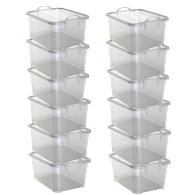 Boîte de rangement empilable