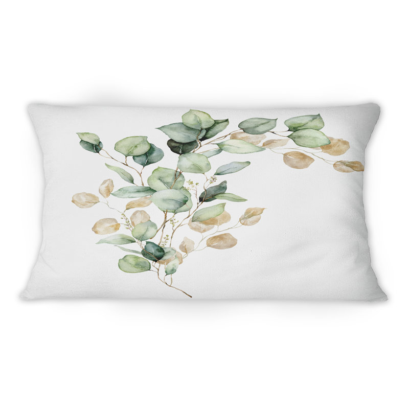 Floral Throw Pillow