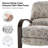 Alexandra Floral Upholstered Manual Standard Recliner-98582909
