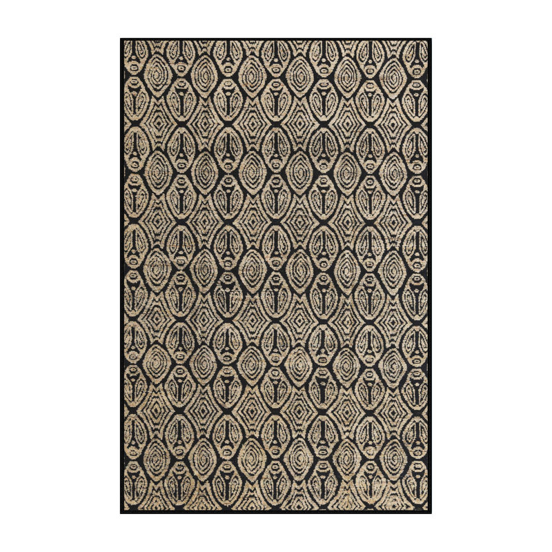 Abstract Indoor Rug, Rectangle 8' x 10'