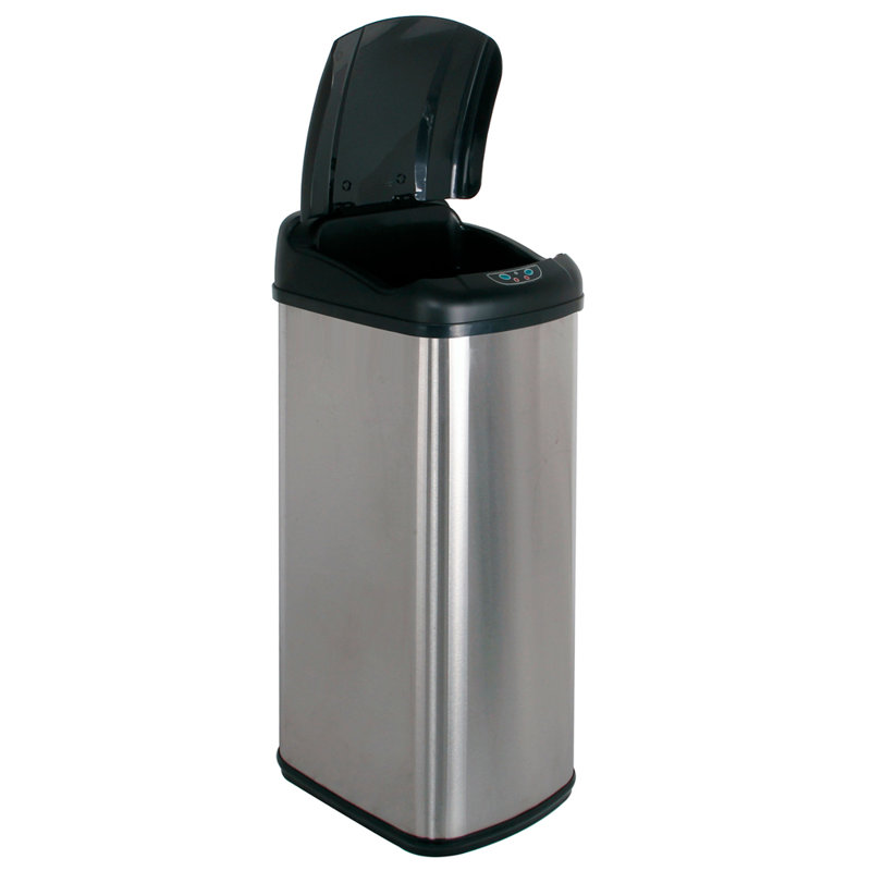 Halton Steel Kitchen Trash Can - 52L