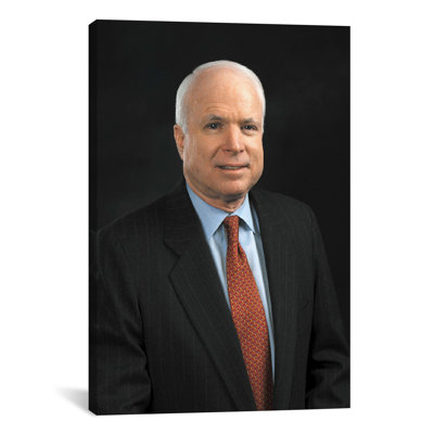 « politique john mccain portrait », reproduction de photo sur toile
