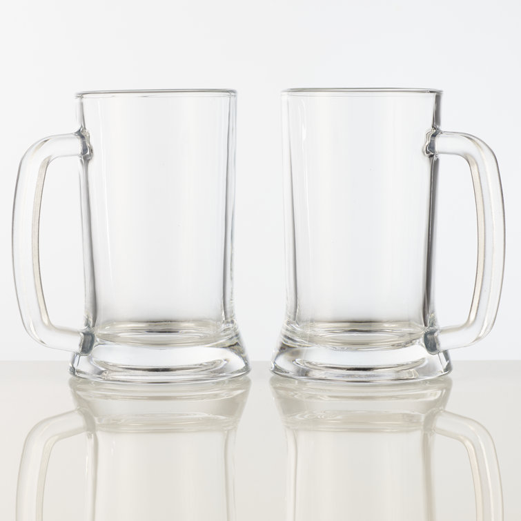 Buy Clear Nova Beer Glasses Set of 2 Tankard Glasses from Next USA