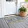 Alfonzo Washable Striped Indoor / Outdoor Rug