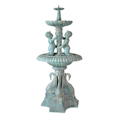 Caulkins Handcrafted Outdoor Floor Fountain