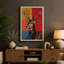 Geometric Deer Pop Art - Wrapped Canvas-900251441-900251453