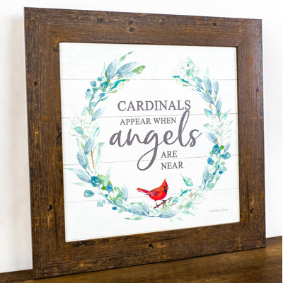 Cardinals Appear When Angels Near Decor Art Sign Heaven Spiritual -  Trinx, F1D1D612DF35447CB324B84A5D016330