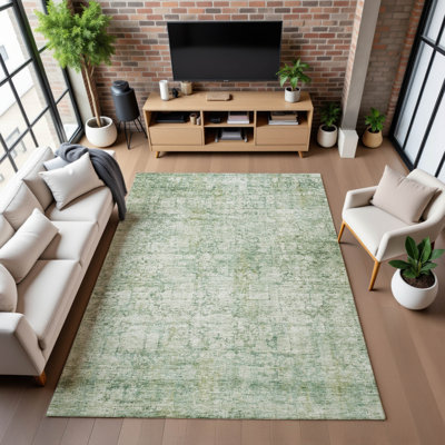Premium Machine Washable Maag AMF1764 Modern Rug