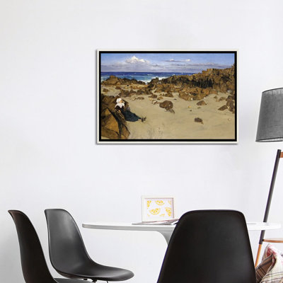 «The Coast Of Brittany», reproduction d'art sur toile encadrée
