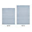 Eastman Handwoven Recycled PET Indoor/Outdoor Rug in Blue/White/Gray-69792403