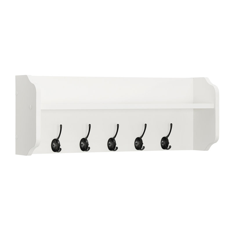 Arihant Page Utility Wall Shelf, White