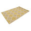 Tapis oriental beige et doré moderne 5 X 8