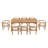 Patio 8-person Dining Set With Cushions-1700759254-1700759251