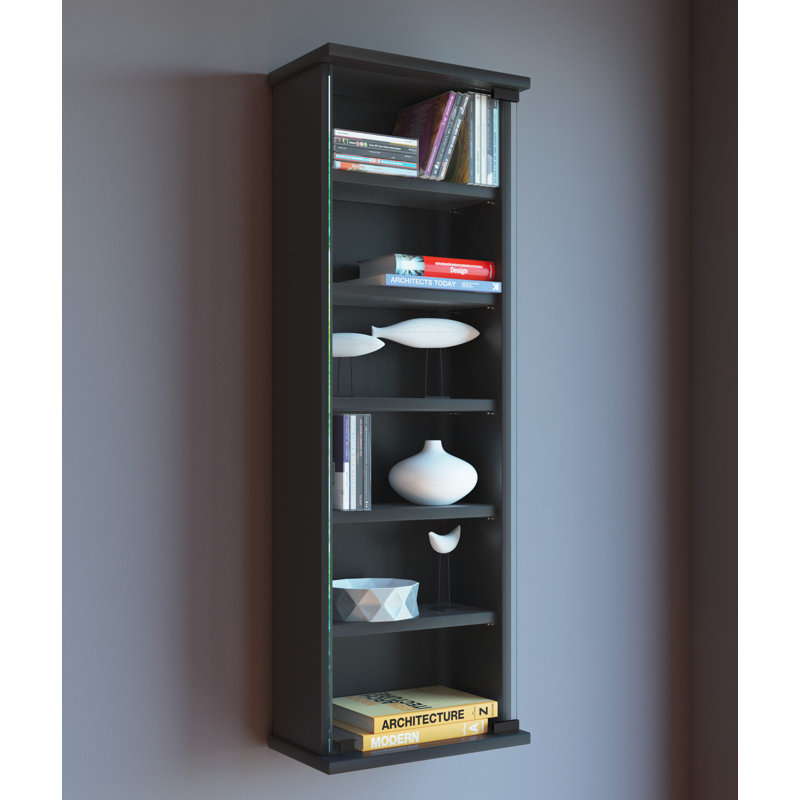 91 cm H Multimedia Storage, Black