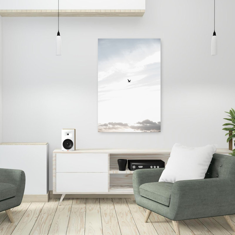 Art contemporain, paysage abstrait, paysage côtier, H 36 po x l 24 po
