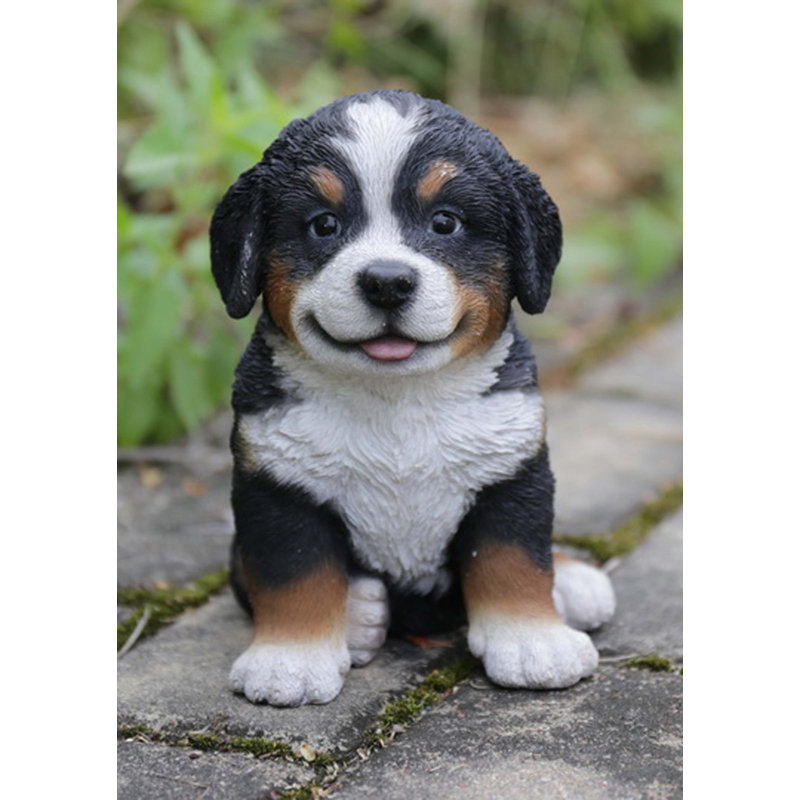 Statue chiot chien de montagne