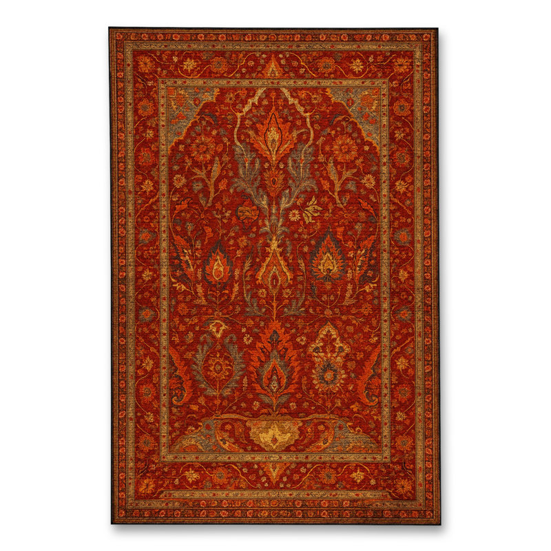 Tapis tissé à la main Mosso, 2 pi 4 po x 3 pi 11 po