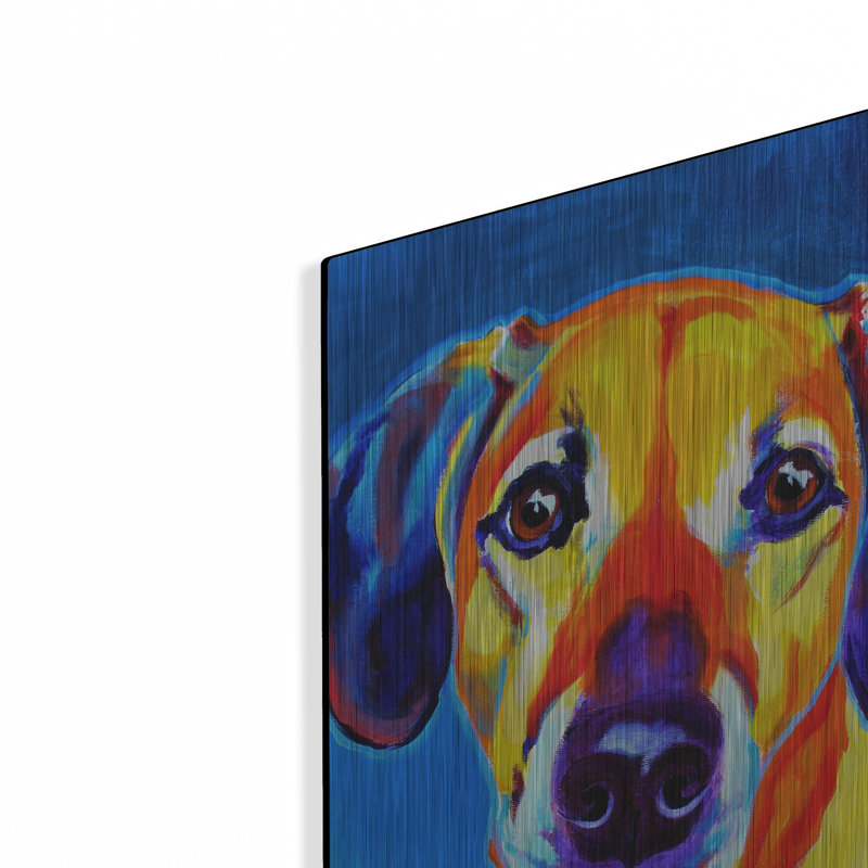 «Dachshund - Maisie» par Dawg Painter, H 24 po x l 16 po