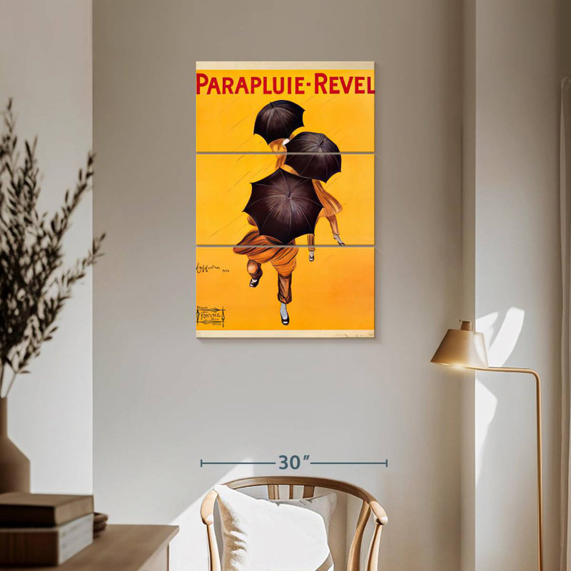 Kerner Parapluie-Revel, H 57 po x l 36 po