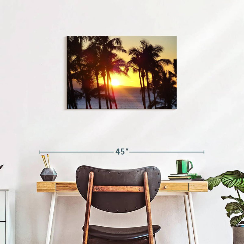 Coucher de soleil Gillard Key West, H 20 po x l 30 po