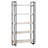 Liora 72"H 5-Tier Metal Open Back Bookcase-1064543836