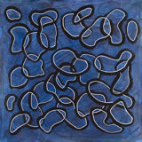 Blue Painting by Joyce Creiger