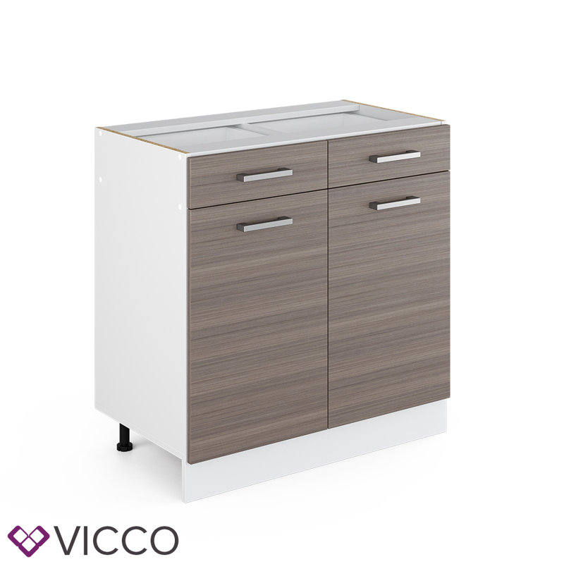 Mehpare Glossy Base Unit, Grey