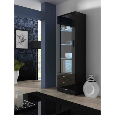 Sabala 23.6" Bookcase with High Gloss Finish