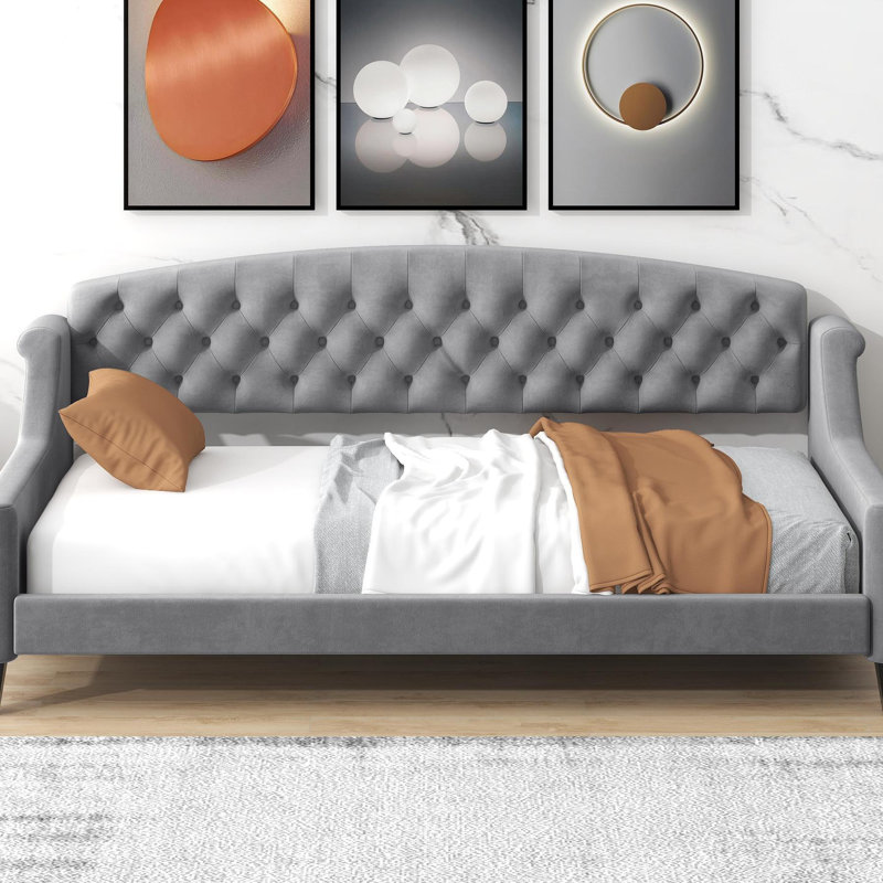 Beds, Twin, Gray
