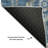 Premium Machine Washable Prisco Blue Rug-1247570527
