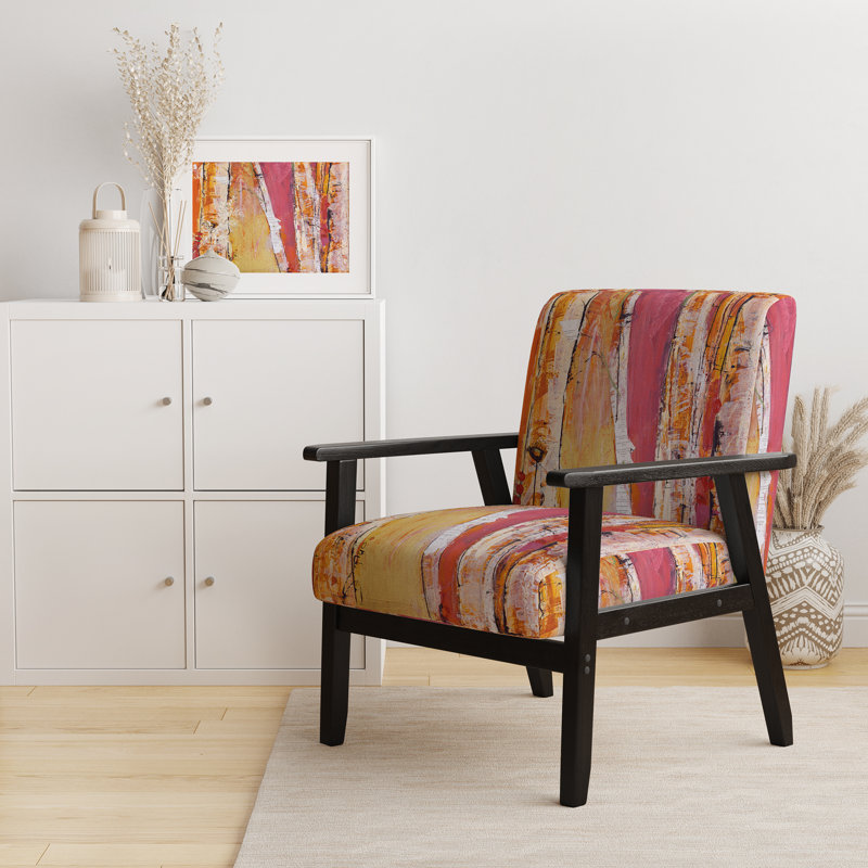 Fauteuil d'appoint rembourré 'Ginia