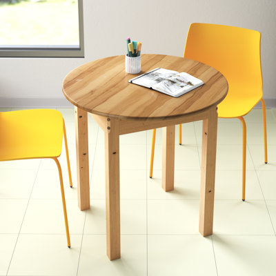 Circular Hardwood Table