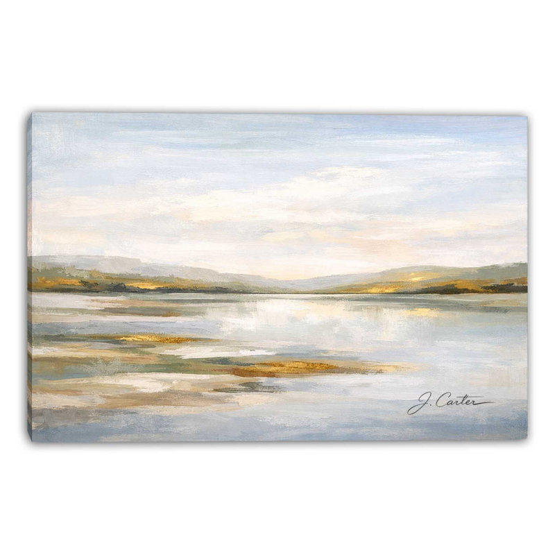 River River, art mural sur toile tendue, L 20 po x H 20 po x P 1,5 po