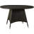 Andujar Round Metal Outdoor Dining Table With Umbrella Hole , 46.5'' in. W 46.5'' in. D-28021158