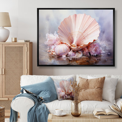 " Pink Seashell Serenity "