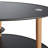 Mollen Oval Glass Top Coffee Table-782697178