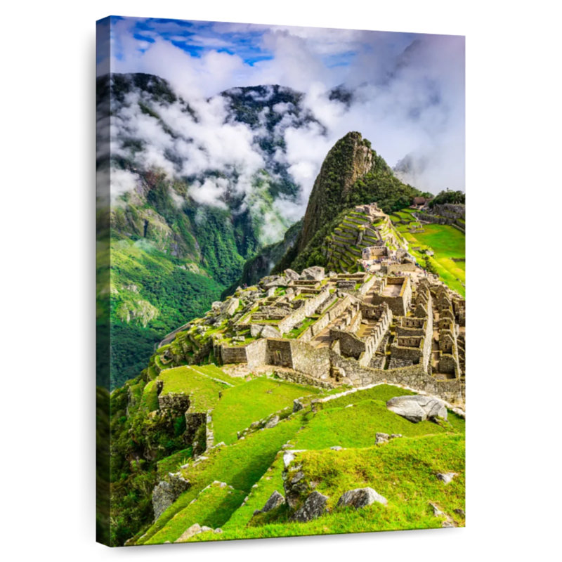 Lilie Machu Picchu, paysage, H 36 po x l 24 po